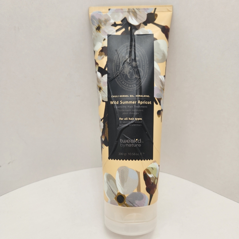 Tweak'd cleansing hair treatment Wild Apricot 10.5oz shampoo Made Canada new